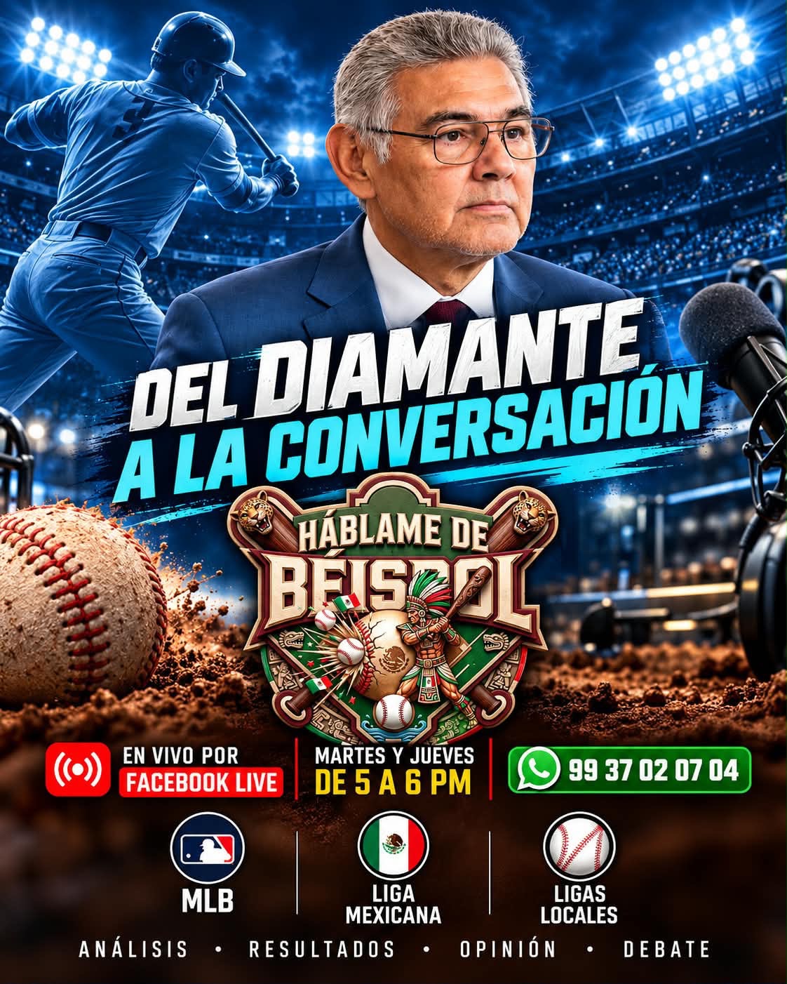 Material visual de Háblame de Béisbol